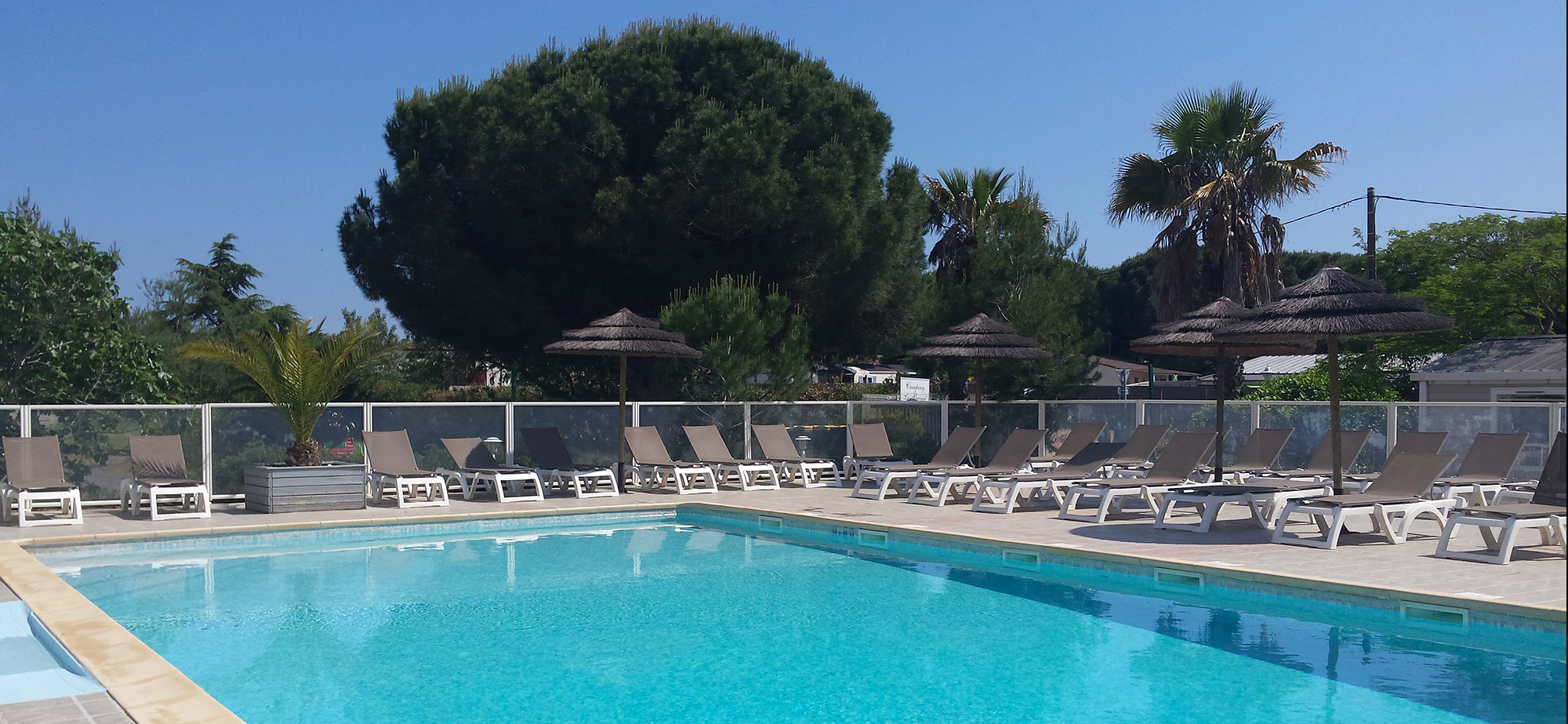 Camping avec piscine à Agde