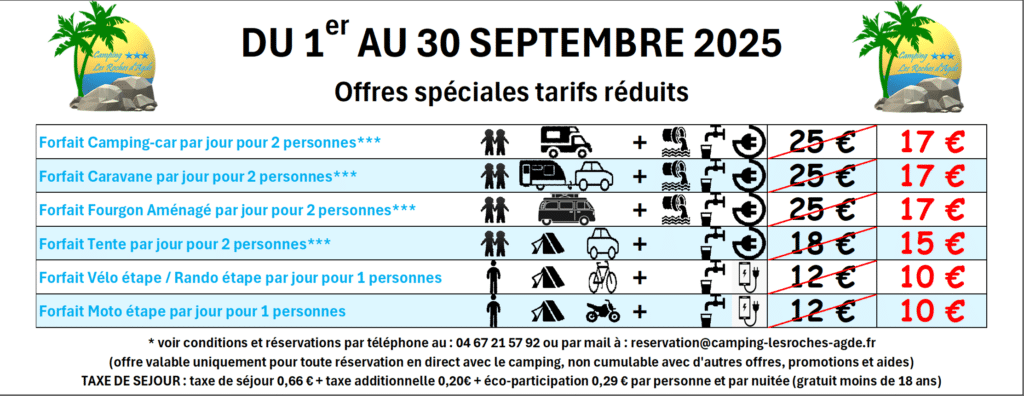 PROMOS SEPTEMBRE 2025