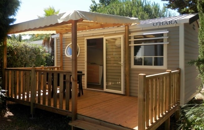 MH 1 chambre confort 2012 2 a 4 personnes 18.60m2 climatise.