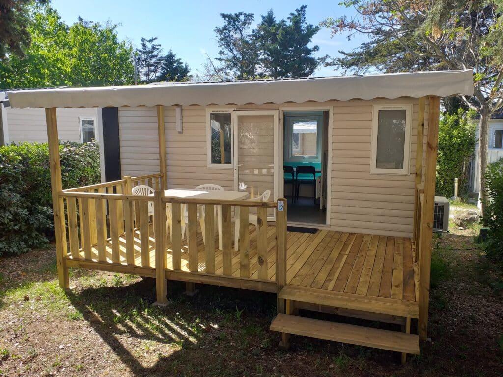 MH 2 chambres Premium 2019 4 personnes 21.70m2 climatise avec television