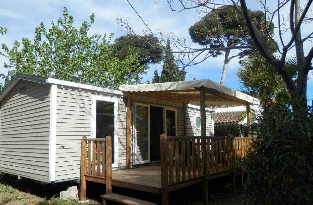 MH 2 chambres confort plus 2014 4 a 6 personnes 29.20m2 climatise.