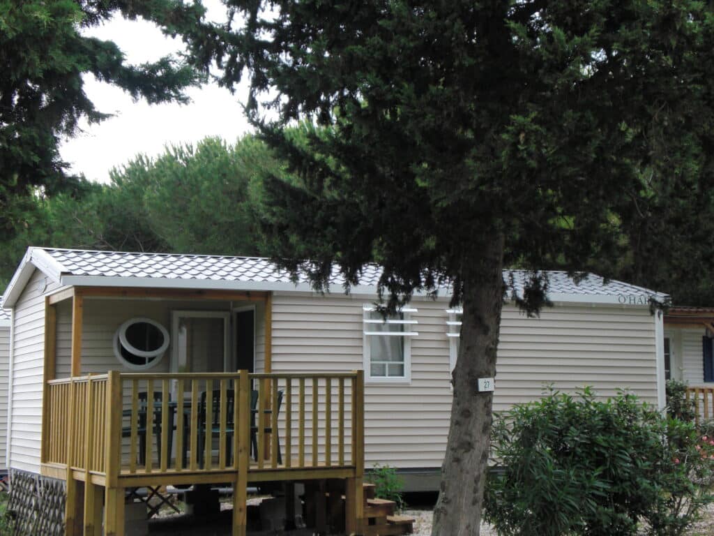 MH 3 chambres confort 2014 6 personnes 31.10m2 climatise