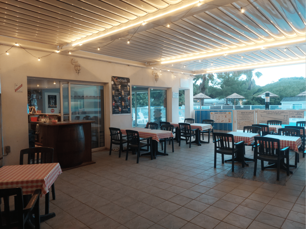Terrasse Bar Snack du camping