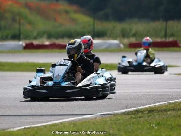 version 600 piste de karting pour enfants et adultes